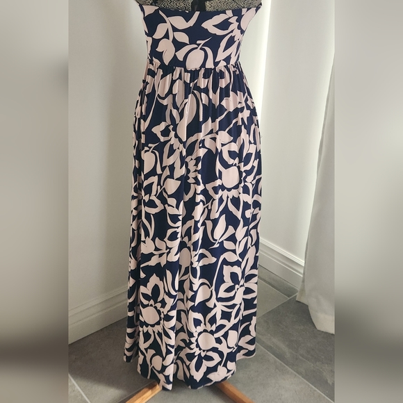 Maternity Strapless Dress with pockets sz 8 Hello Miz - Picture 3 of 4